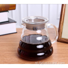 Handgeblazen glazen koffiezetapparaat